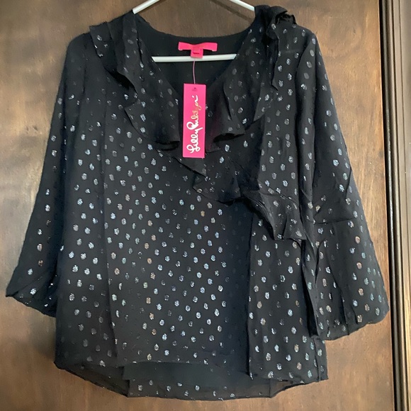 Lilly Pulitzer silk top - Picture 2 of 3